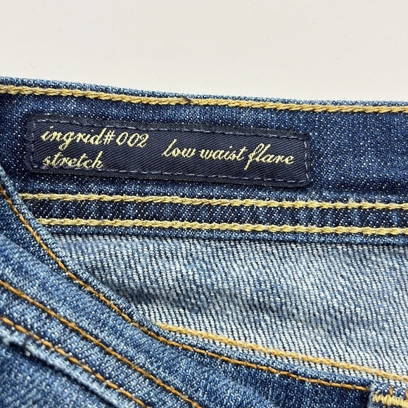 Citizens Of Humanity Ingrid #002 Low Waist Flare Stretch Size 26 - Picture 10 of 16